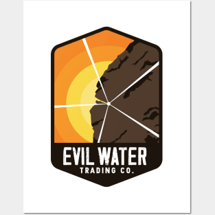 Evil Water Light Effect Patch Posters and Art